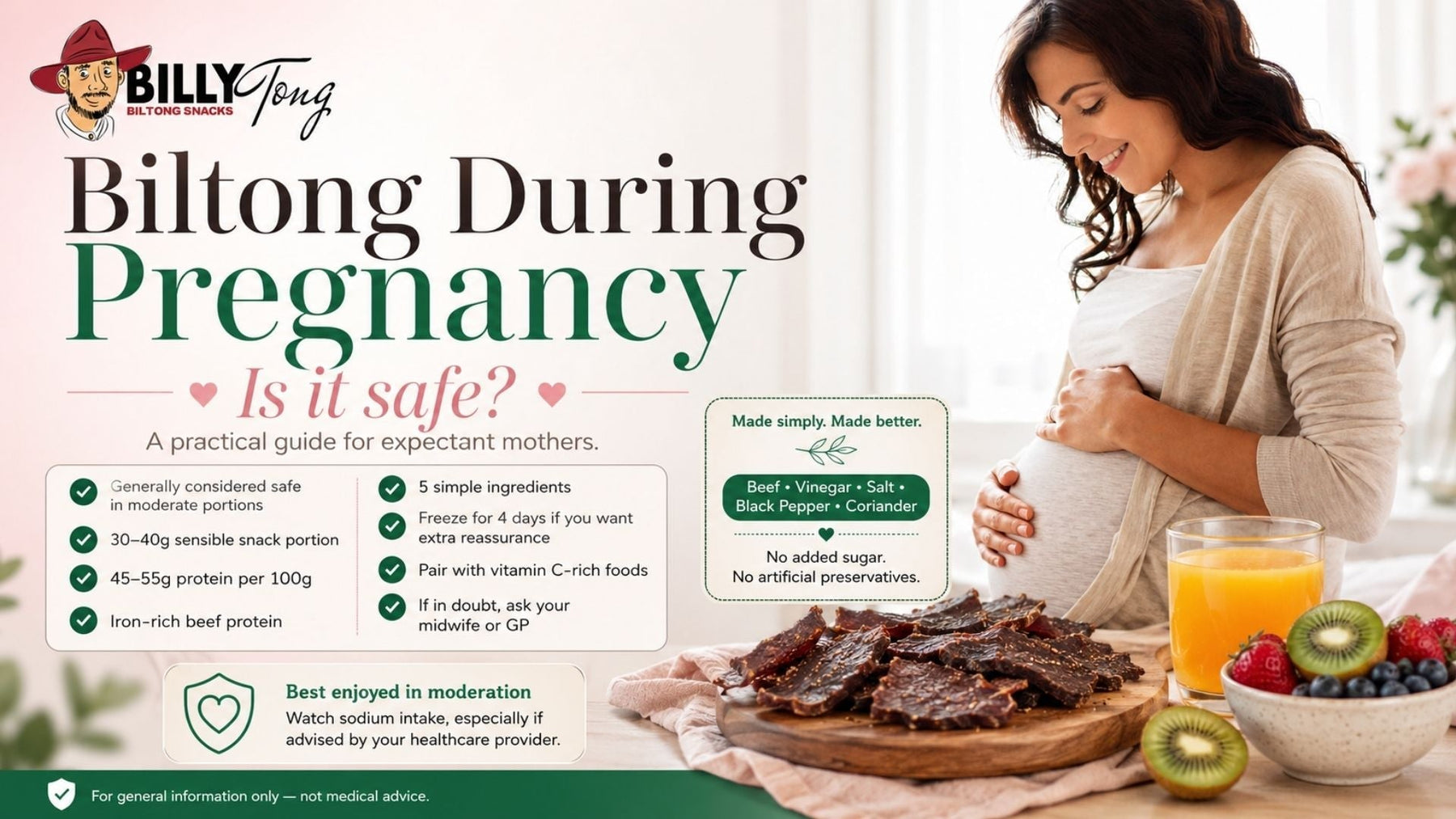 Biltong During Pregnancy: Is It Safe?