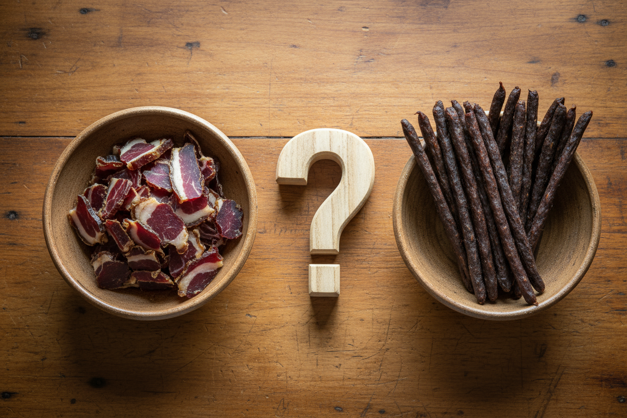 Biltong vs Droëwors: What’s the Difference & Which Should You Choose?