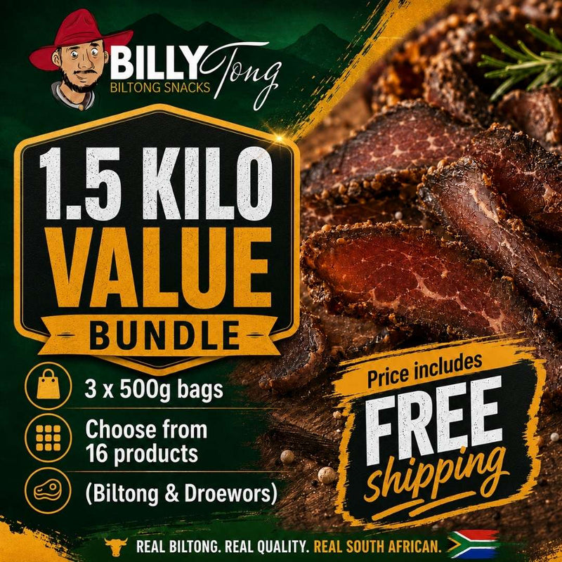 1.5 Kilo Biltong Value Bundle