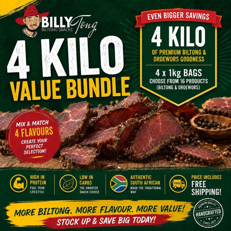 4 Kilo Biltong Value Bundle