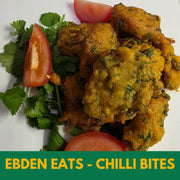 Ebden Eats Chilli Bites with tomatoes
