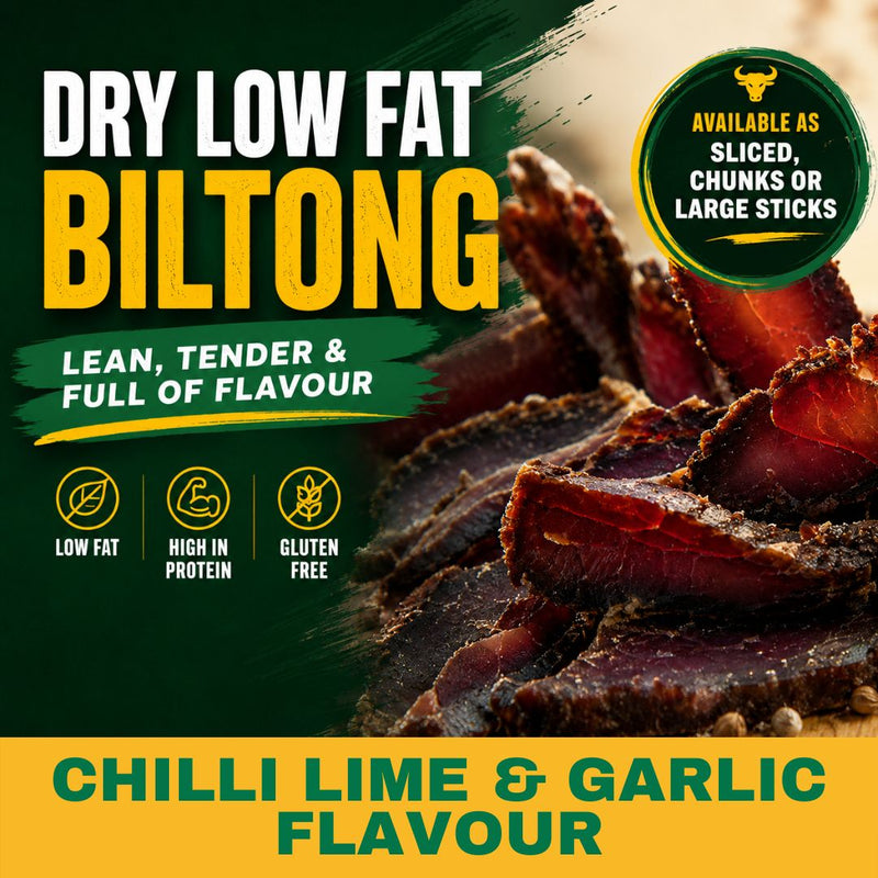 Chilli, Lime & Garlic Biltong