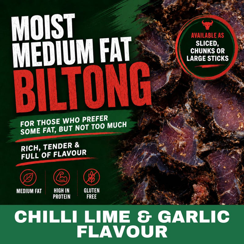 Chilli, Lime & Garlic Biltong