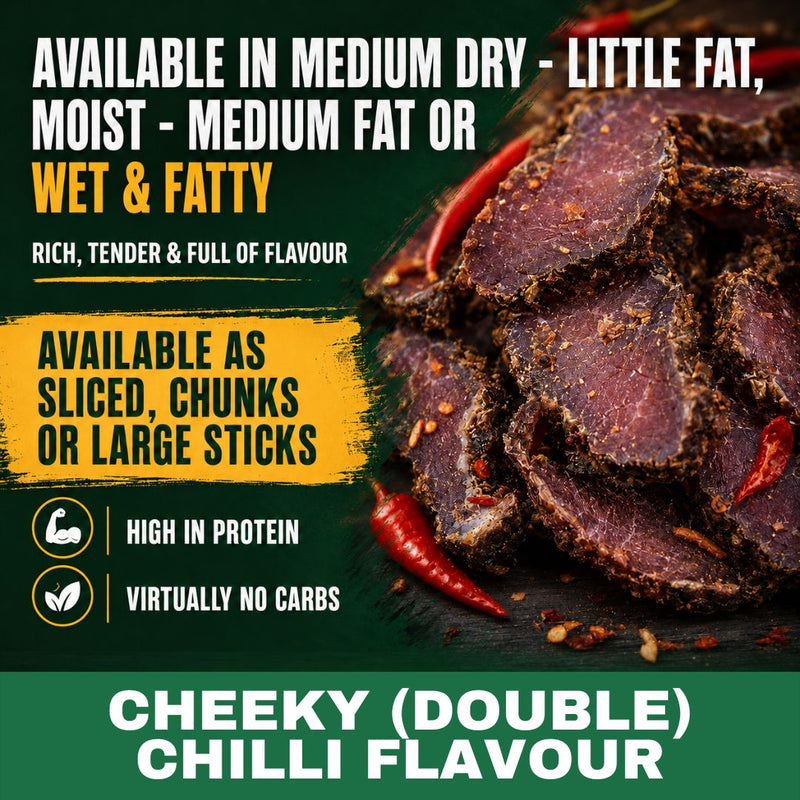 Cheeky (Double) Chilli Biltong