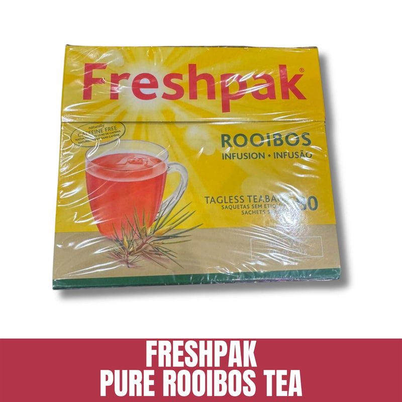 Pack of Freshpak Pure Rooibos Tea on a white background