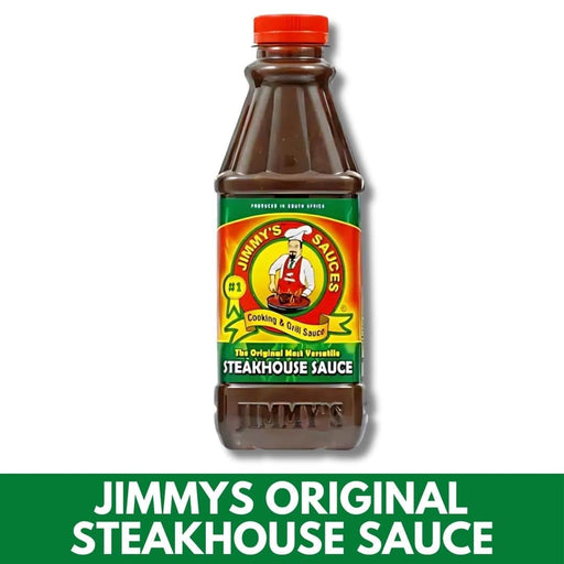 Bottle of Jimmy's Original Steakhouse Sauce