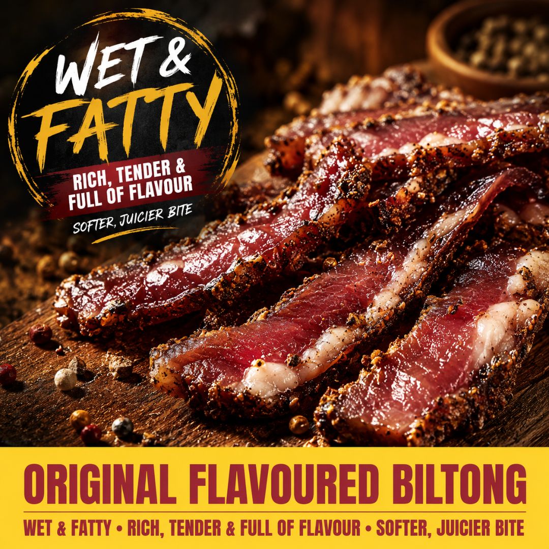 Biltong Wet & Fatty Range