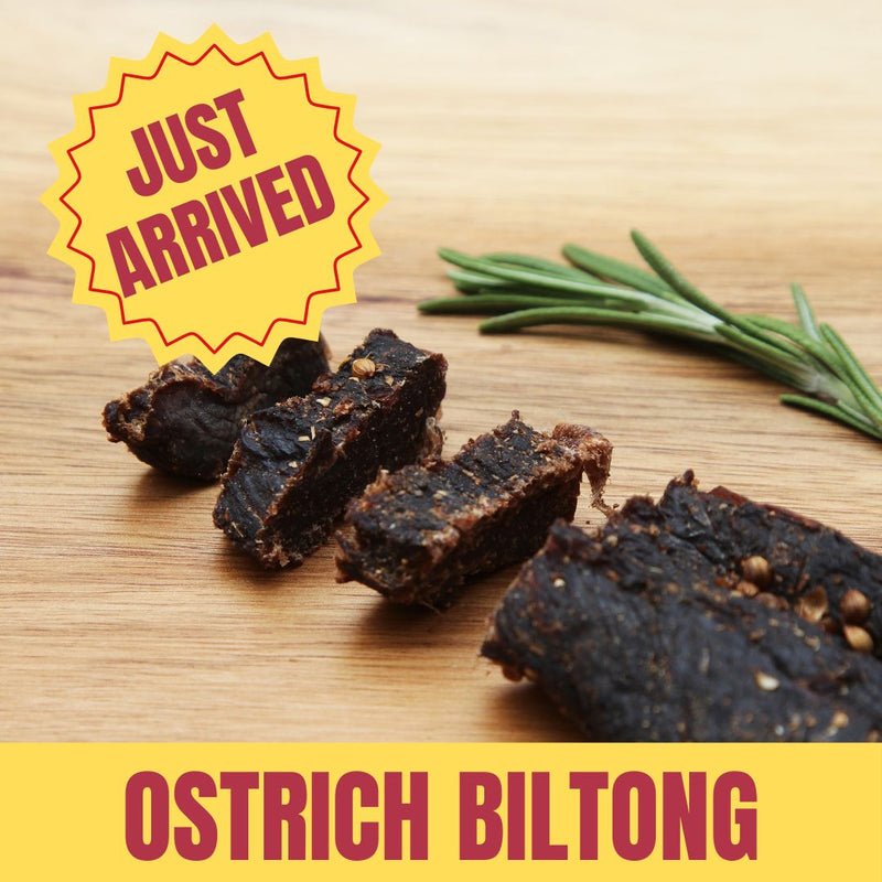 Ostrich Biltong - Lean Low Fat