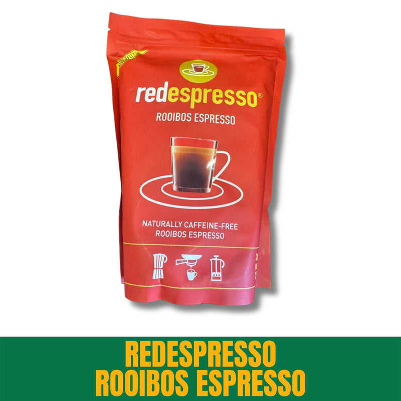 Redespresso Rooibos Espresso package on a white background