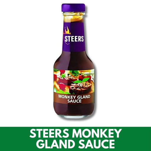 Bottle of Steers Monkey Gland Sauce
