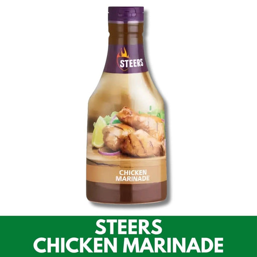 Bottle of Steers Chicken Marinade