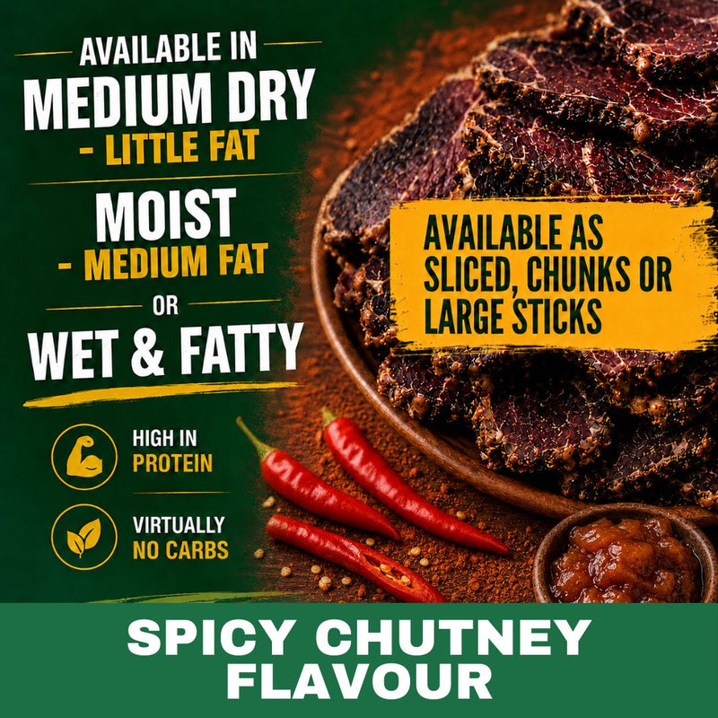 Spicy Chutney Biltong