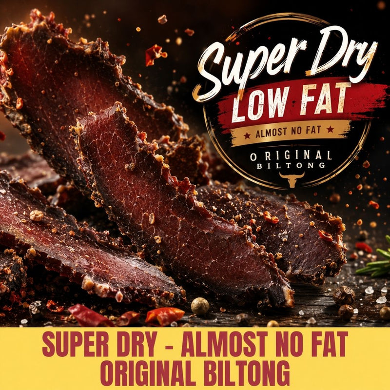 Super Dry Low Fat Original Biltong