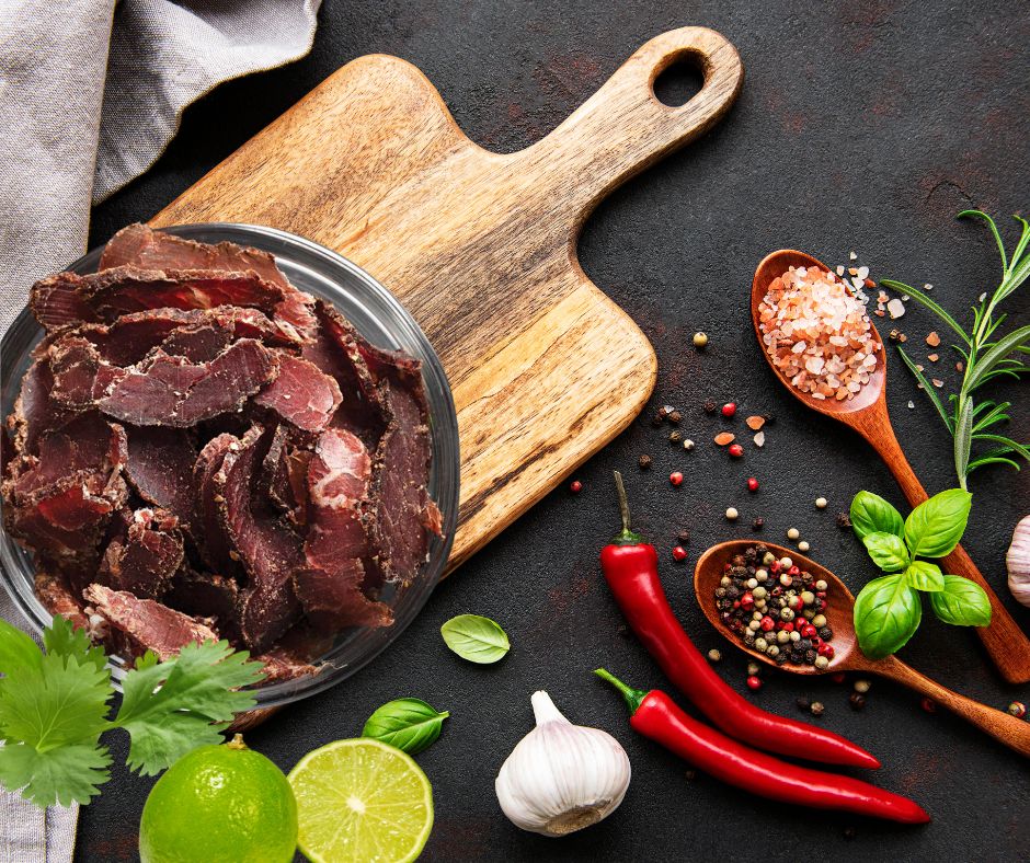 Chilli Lime & Garlic biltong the most amazing mixture on your taste buds